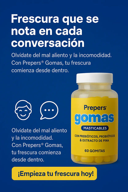 FreshBelly™ – Gomas para el Mal Aliento 🍍