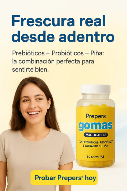 FreshBelly™ – Gomas para el Mal Aliento 🍍
