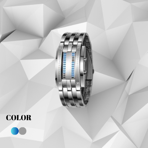 Reloj Binario LED™ – Estilo futurista y hora visible siempre 🔋