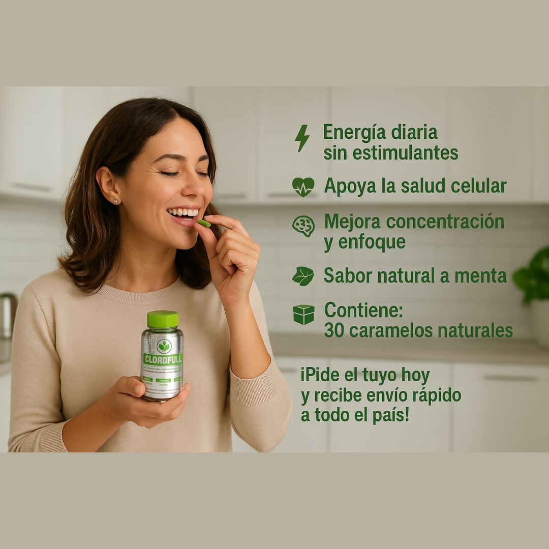 🌿✨ CLOROFULL™ – Energía y equilibrio desde adentro 🍃