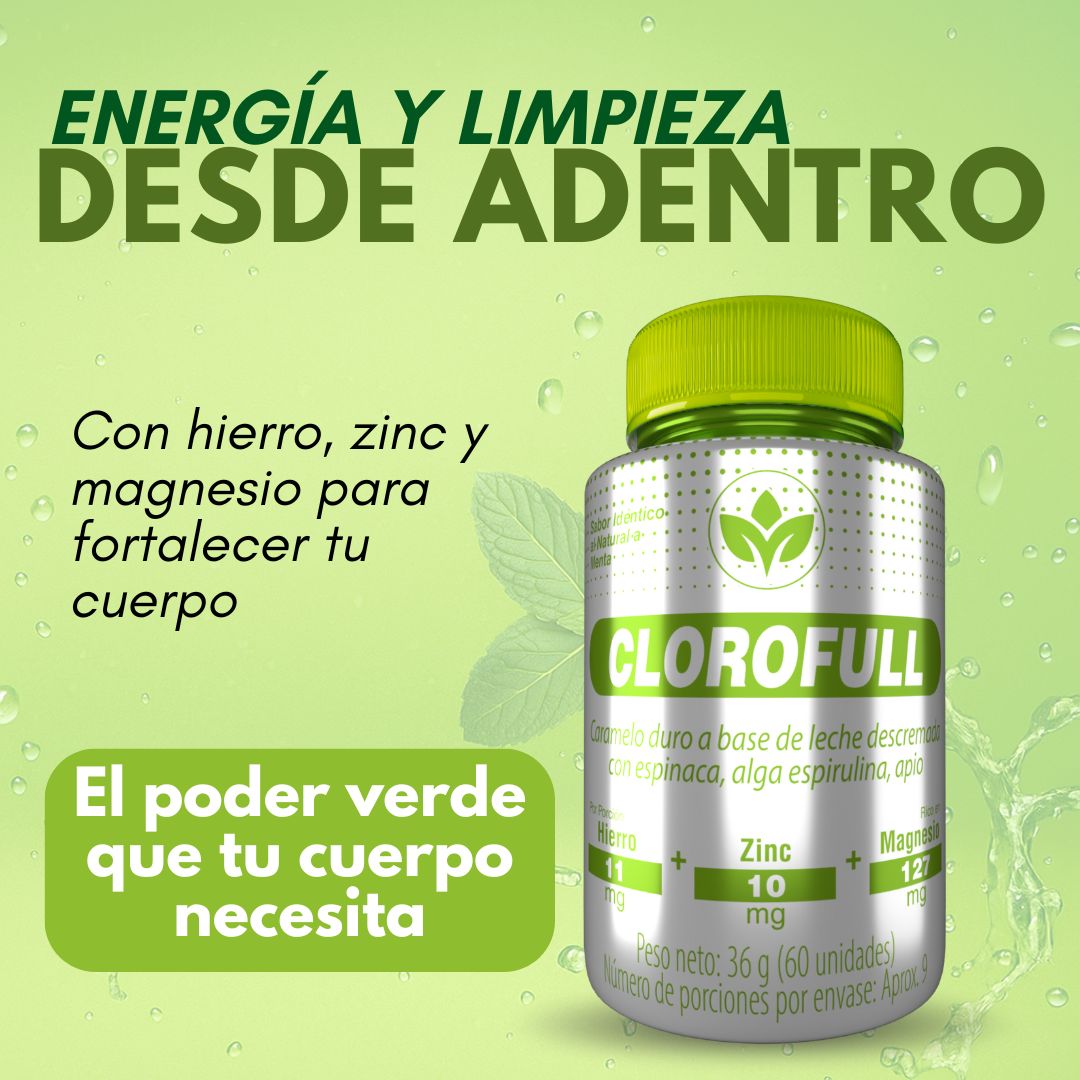 🌿✨ CLOROFULL™ – Energía y equilibrio desde adentro 🍃