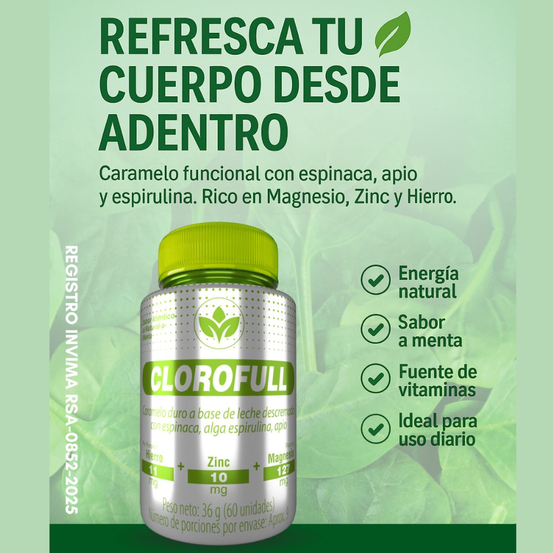 🌿✨ CLOROFULL™ – Energía y equilibrio desde adentro 🍃